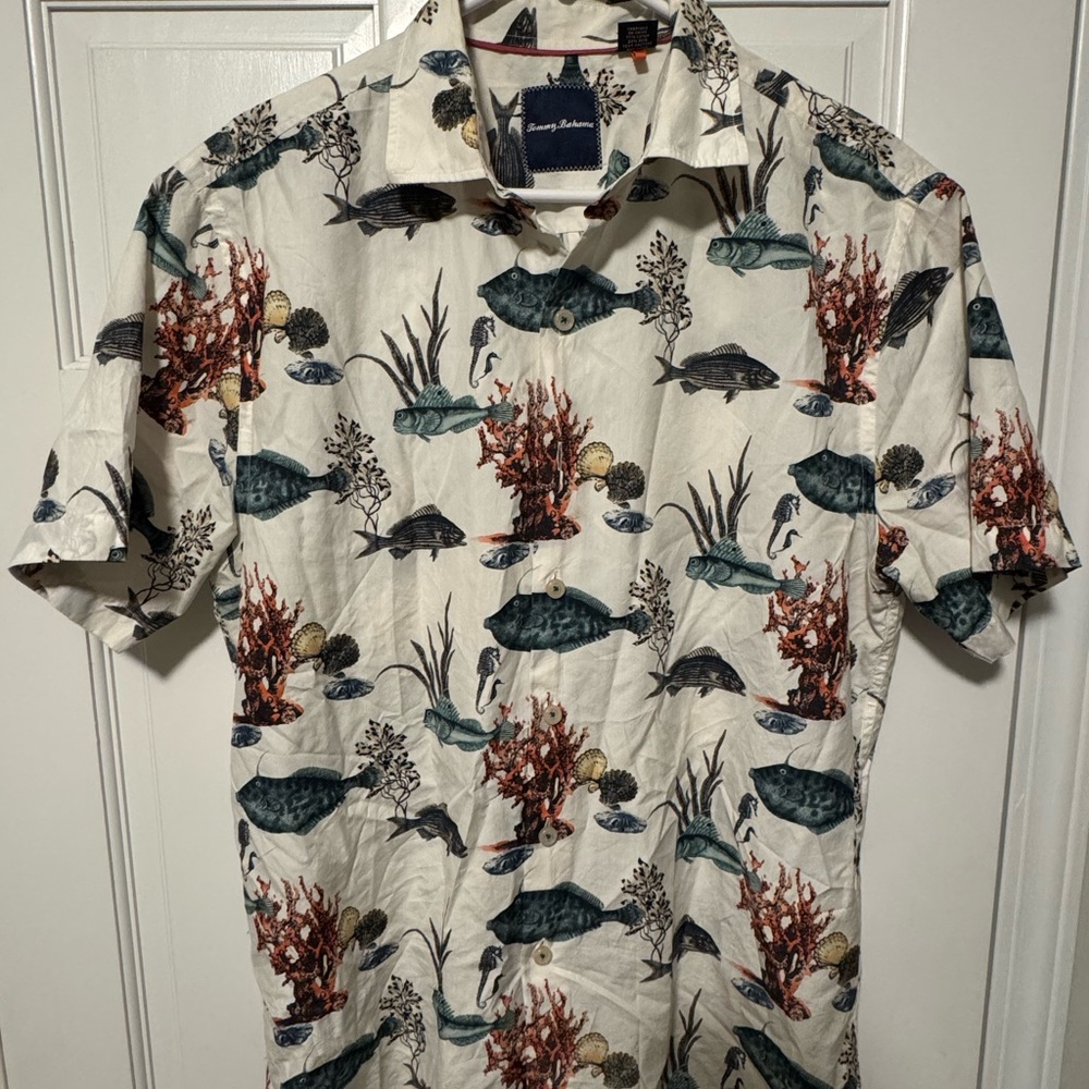 Tommy Bahama Men's Multicolor Short Sleeve Shirt